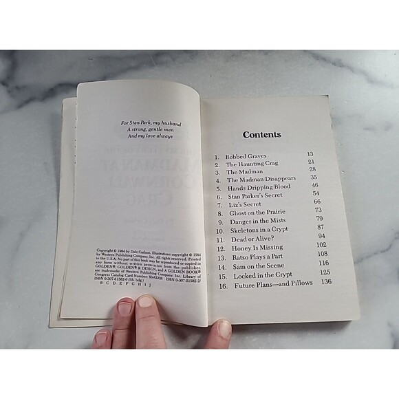 James Budd #1: The Mystery of the Madman at Cornwall Crag, Dale Carlson, 1984 - Picture 5 of 10